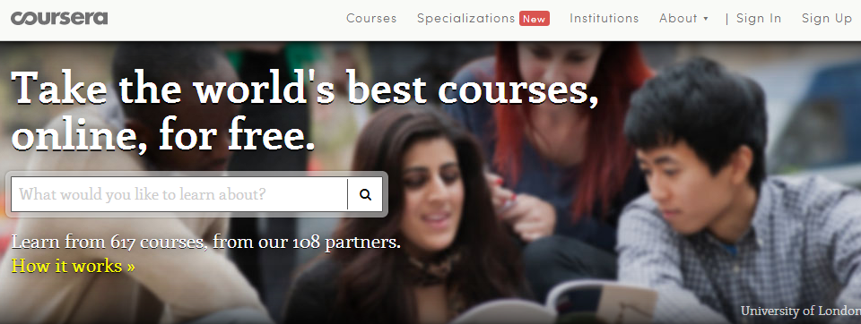 Coursera - платформа за безплатно обучение 